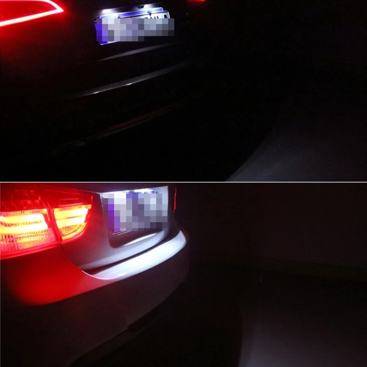 CMS8028_5.webp 2 PCS License Plate Light with 18  SMD-3528 Lamps for Audi,2W 120LM, DC12V (White Light) - Image 6