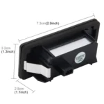 2 PCS 2W 120 LM Car License Plate Light with 24 SMD-3528 Lamps for Audi,Volkswagen, DC 12V - Image 3