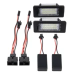 2 PCS 2W 120 LM Car License Plate Light with 24 SMD-3528 Lamps for Audi,Volkswagen, DC 12V - Image 5