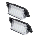 2 PCS License Plate Light with 18 SMD-3528 Lamps for BMW E36(1992-1998),2W 120LM,6000K, DC12V (White Light) - Image 2