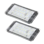 2 PCS License Plate Light with 18 SMD-3528 Lamps for BMW E46 2D M3 1998-2003,2W 120LM,6000K, DC12V (White Light) - Image 2