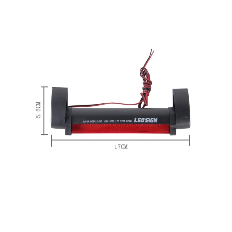 CMS8050_3.webp 14 LEDs Red Light Car Third Brake Light, DC 12V Cable Length: 80cm - Image 4
