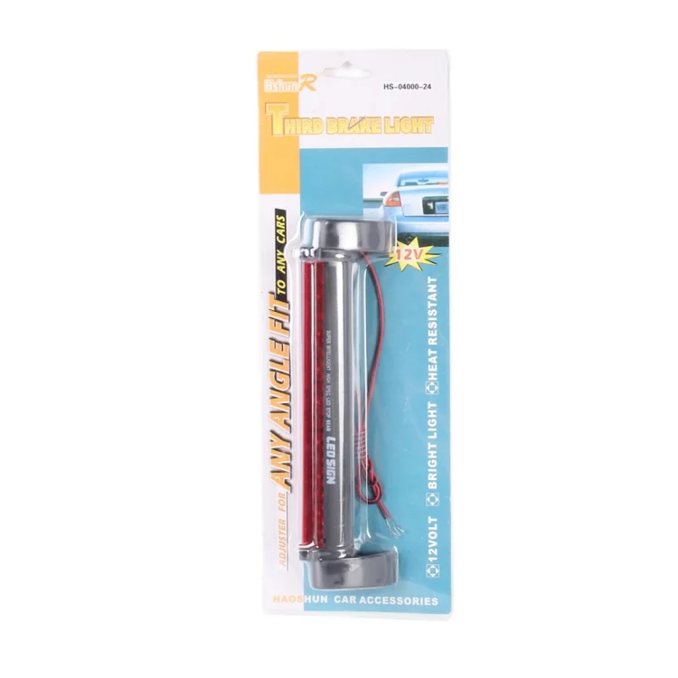 CMS8051_5.webp 24 LEDs Red Light Car Third Brake Light, DC 12V Cable Length: 80cm - Image 6