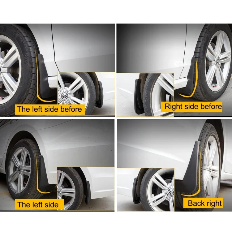 CMS8116_10.webp 4 PCS Car Auto Semi-Rigid PVC Splash Flaps Mudguards Fender Guard for Honda 8th Series Civic - Image 11