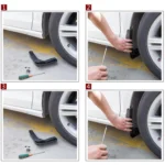 4 PCS Car Auto Semi-Rigid PVC Splash Flaps Mudguards Fender Guard for Honda 8th Series Civic - Image 8