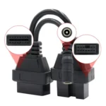 12 Pin to 16 Pin OBDII Diagnostic Cable for Mitsubishi - Image 5