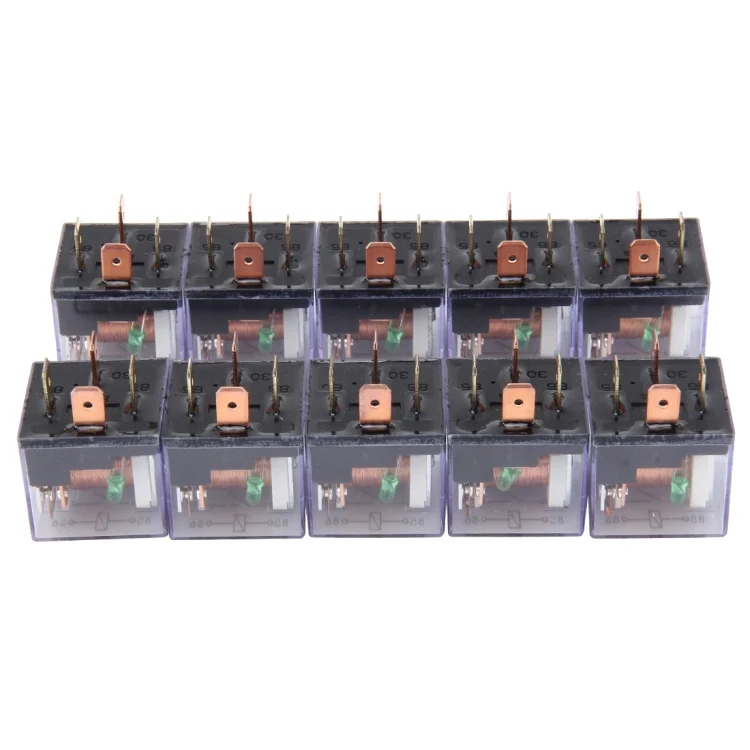 CMS8168_1.webp 10 PCS JD-1912 80 AMP 12V Waterproof Car Auto Four Plugs Relay with Warning Light - Image 2