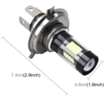 H4 7W 420LM 6000K Car Fog Lights with 42 SMD-3528 LED  Lamps, DC 12V - Image 5