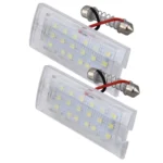 2 PCS License Plate Light with 18 SMD-3528 Lamps for BMW E53(X5),2W 120LM,6000K, DC12V (White Light) - Image 2
