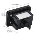 2 PCS License Plate Light with 18 SMD-3528 Lamps for Mercedes-Benz GLK X204 ,2W 120LM, DC12V (White Light) - Image 3