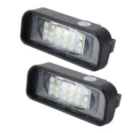 2 PCS License Plate Light with 18 SMD-3528 Lamps with Canbus for Mercedes-Benz W220,2W 120LM,6000K, DC12V(White Light) - Image 2