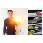 1000W Handheld Heat Light Infrared Dryer Spray Paint Heating Curing Lamp Baking Booth Heater, Cable Length: 2m EU Plug - Image 8