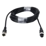 5m M12 4P Aviation Connector Video Audio Extend Cable for CCTV Camera DVR - Image 2