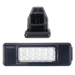 2 PCS License Plate Light with 24 SMD-3528 Lamps for Peugeot Citroen (White Light) - Image 4