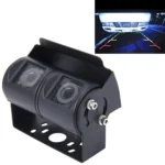 Dual Head Universal 720×540 Effective Pixel  50HZ / NTSC 60HZ CCD Waterproof Car Rear View Backup Camera With 24 LED Lamps