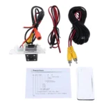 656×492 Effective Pixel  NTSC 60HZ CMOS II Waterproof Car Rear View Backup Camera With 4 LED Lamps for BMW 3 Series /5 Series/ X5/X6/X1/1 Series Sedan 2008-2010 Version - Image 5