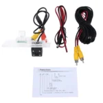 656x492 Effective Pixel NTSC 60HZ CMOS II Waterproof Car Rear View Backup Camera With 4 LED Lamps for BWM 2016 Version 1 Series Hatchback Clubman - Image 5