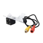 656x492 Effective Pixel  NTSC 60HZ CMOS II Waterproof Car Rear View Backup Camera With 4 LED Lamps for Volkswagen 11/13/15/16 Version Passat 11/13 Version Touareg 12/13 Version Sharan - Image 2