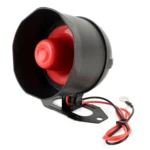 Car Safety Warning Alarm System with Two Remote Controls, DC 12V - Image 2