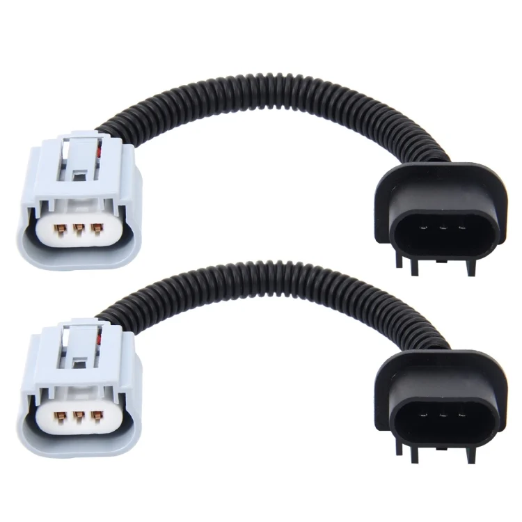 CMS8363.webp 2 PCS H13 Car HID Xenon Headlight Male to Female Conversion Cable with Ceramic Adapter Socket - Image 1