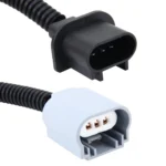 2 PCS H13 Car HID Xenon Headlight Male to Female Conversion Cable with Ceramic Adapter Socket - Image 4