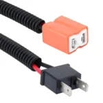2 PCS H7 Car HID Xenon Headlight Male to Female Conversion Cable with Ceramic Adapter Socket - Image 4