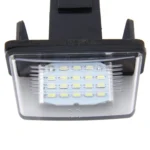 2 PCS License Plate Light with 24 SMD-3528 Lamps for Peugeot Citroen(White Light) - Image 4
