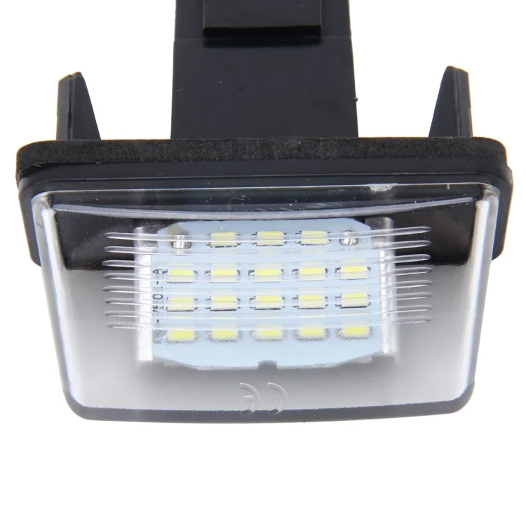 CMS8376_3.webp 2 PCS License Plate Light with 24 SMD-3528 Lamps for Peugeot Citroen(White Light) - Image 4