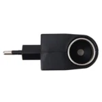 6W Vehicle Power Inverters 220V AC/DC to 12V DC with Car Cigarette Lighter Socket Adapter Converter Vehicle Amplifier Power Output: DC 12V 500mA(EU Plug) - Image 4