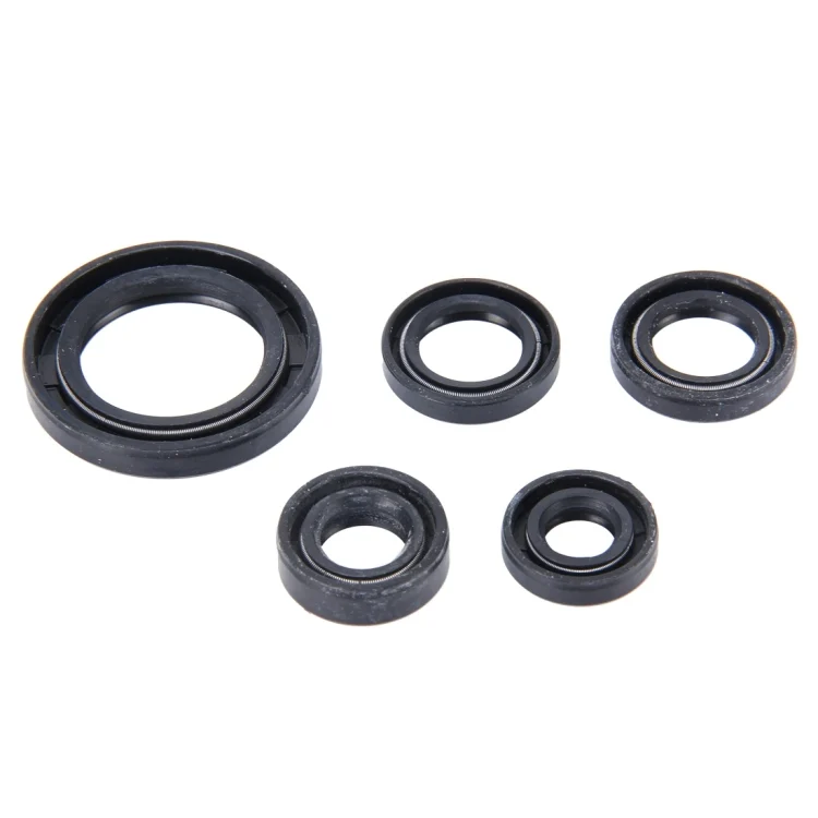 CMS8417_2.webp 5 PCS Motorcycle Rubber Engine Oil Seal Kit for GN125 - Image 3