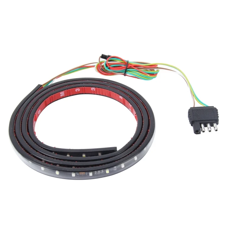 CMS8475_1.webp 1.5m Pickup Truck 5W White DRL Light + Red Brake Light with 80 SMD-2835-LED Lamps, DC 12-24V - Image 2