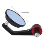 2 PCS Universal Motorcycle Round Shape  Rear View Mirror for Most Motorcycle - Image 5