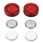 2 PCS Car Door Anti-collision Warning Strobe Light (Red Light) - Image 6