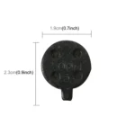 2 PCS Universal Metal Brake Disc Pads for Bike and Skateboard - Image 2