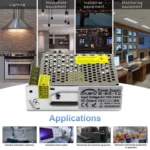 S-60-12 60W AC110/220V to DC 12V 5A  Power Inverter Power converter - Image 6