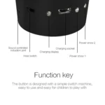 D33 5W USB Charging RGB Car Decoration Portable DJ Light Sound Activated Rotating Strobe Effect Atmosphere Light Star Music Light Lamp, DC 5V - Image 3