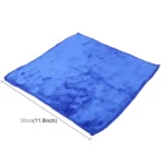 2 PCS Quick Dry Microfiber Suede Towels Cleaning Cloth Anti-Scratch Car Detailing Care Towels for Wipping off Water Mist(Blue) - Image 3