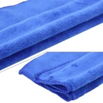 2 PCS Quick Dry Microfiber Suede Towels Cleaning Cloth Anti-Scratch Car Detailing Care Towels for Wipping off Water Mist(Blue) - Image 5