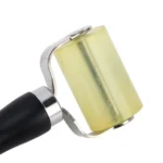 Car Auto Body Surface Window Wrapping Film Yellow Rubber Roller Scraper Sticker Tool with Black Wrapping Rubber Handle(Big Size) - Image 4