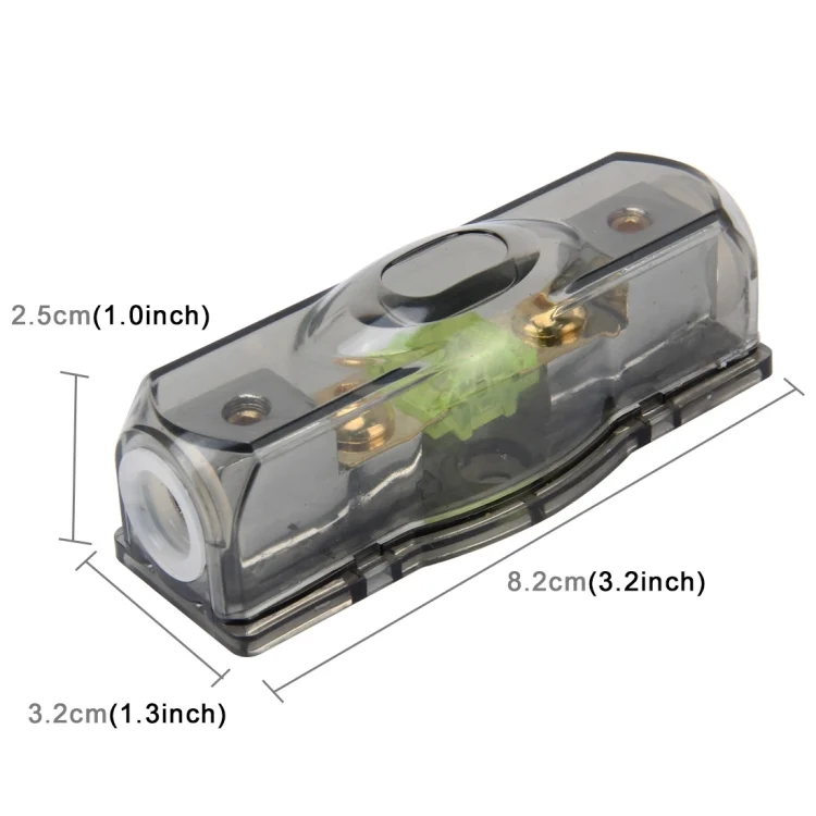 CMS8811_1.webp Car Auto Fuse Holder Blade Fuse Holder Bolt-on Fuse Holder with 100A Fuse for Car Audio - Image 2