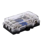 Car Auto 60A 1 in 3 Ways Glass Fuse Holder Blade Fuse Holder for Car Audio Amplifier - Image 2