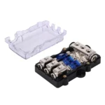 Car Auto 60A 1 in 3 Ways Glass Fuse Holder Blade Fuse Holder for Car Audio Amplifier - Image 6