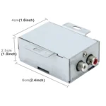 FQ-328 3.5mm Car RCA Amplifier Audio Noise Filter - Image 3