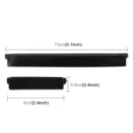 FR JG-031 8 PCS Rubber Car Side Door Edge Protection Guards Cover Trims Stickers - Image 6