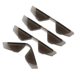 3R 3R-2107 4 PCS Rubber Car Side Door Edge Free Bending Protection Guards Cover Trims Stickers - Image 2