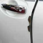 3R 3R-2107 4 PCS Rubber Car Side Door Edge Free Bending Protection Guards Cover Trims Stickers - Image 8