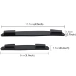 3R 3R-2103 4 PCS Rubber Car Side Door Edge Protection Guards Cover Trims Stickers(Black) - Image 6