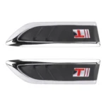 2 PCS Car Side Air Intake Flow Vent Fender Decorative Stickers Cover - Image 2