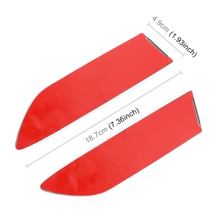 CMS8880_2.webp 2 PCS Car Side Air Intake Flow Vent Fender Decorative Stickers Cover - Image 3