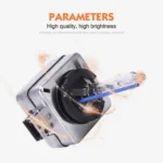 2 PCS D1S 35W 3800 LM 8000K HID Bulbs Xenon Lights Lamps, DC 12V - Image 8